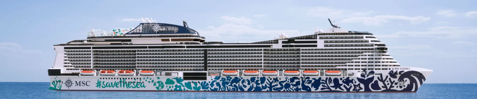 My Cruise MSC Euribia Offentlige arealer Luftfoto1