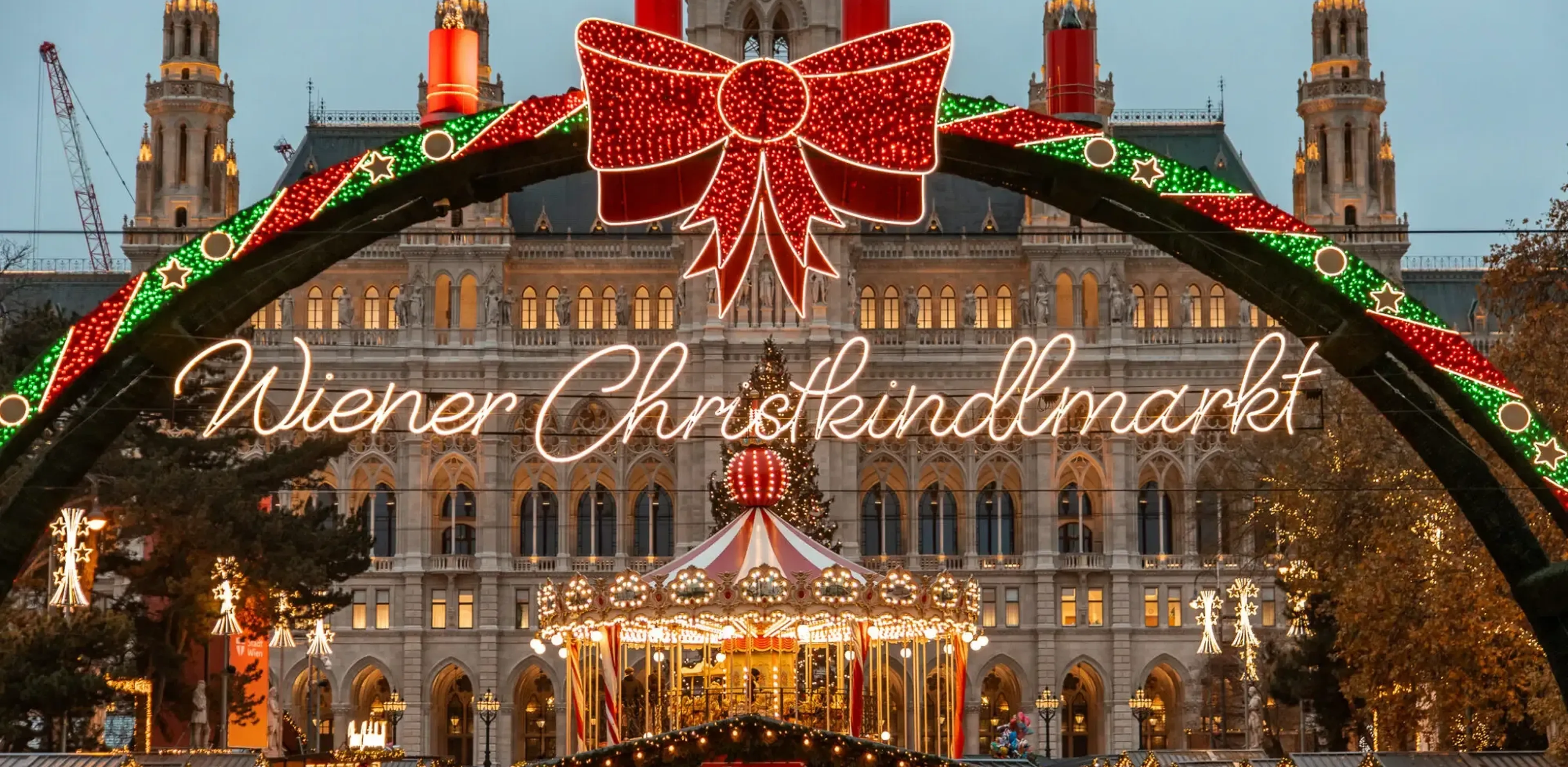 Christkindlmarkt Rathausplatz Christmas market Vienna Austria things to do Travel Guide scaled